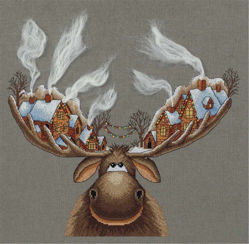 (image for) Christmas Moose